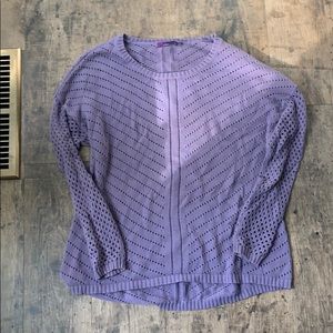 Purple Prana sweater size small